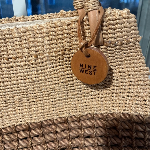 Nine West Straw Purse - Picture 3 of 5